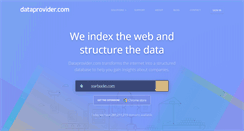 Desktop Screenshot of dataprovider.com