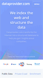 Mobile Screenshot of dataprovider.com